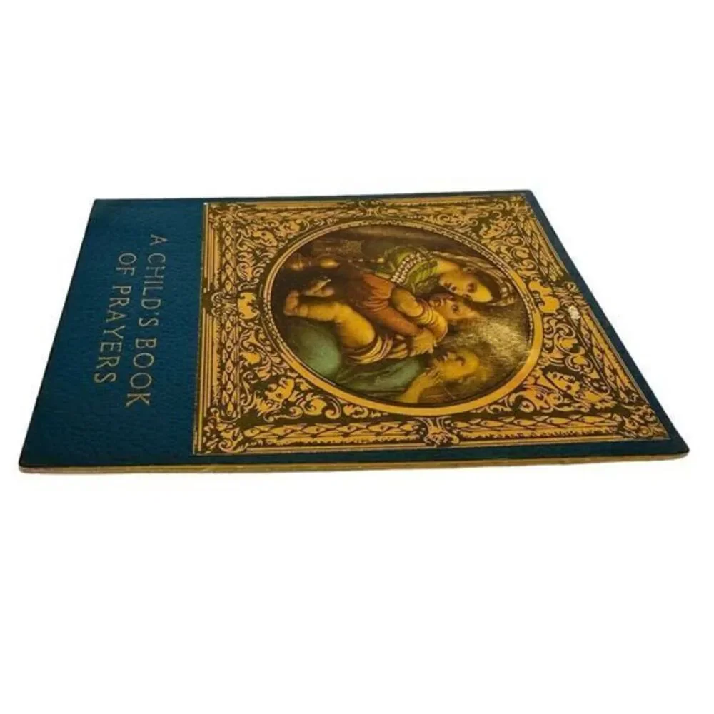 A Child's Book Of Prayers 1934 Augsburg Publishing House 15th Printing Aug‎ 1945